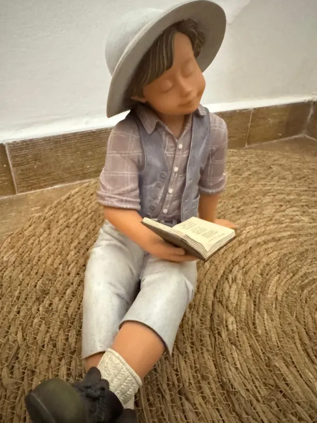 Figuras Nadal cerámica Beige