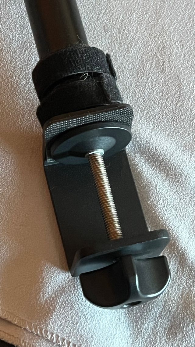 Soporte cámara/luz escritorio