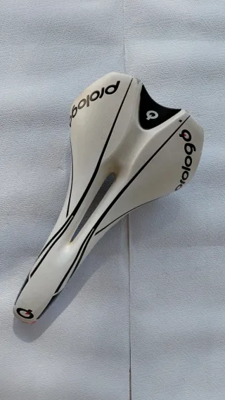 Sillín Prologo Blanco Ciclismo