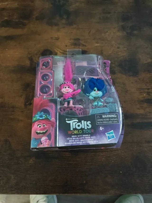 Figuritas Trolls World Tour Rock City Bobble