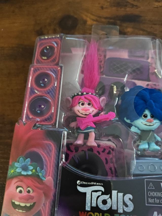Figuritas Trolls World Tour Rock City Bobble