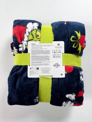 Plaid grinch coperta 120x150 nuova natale natalizi