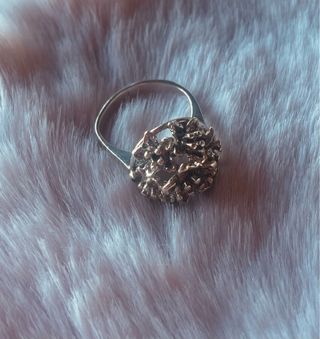 Anillo vintage plata
