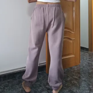 Pantalón chándal, Lefties, talla , color lila