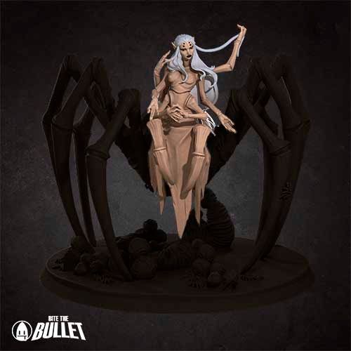 19E Miniatura Drow Matriarca - D&D