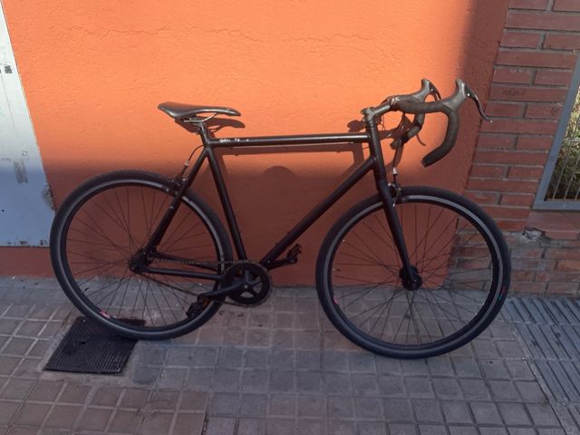 Bicicleta Fixie Negra