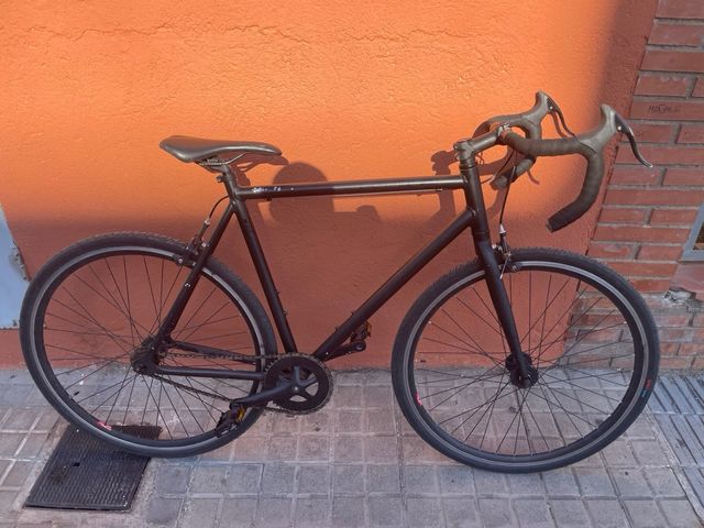 Bicicleta Fixie Negra