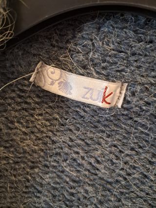 Maglione vintage grigio lana