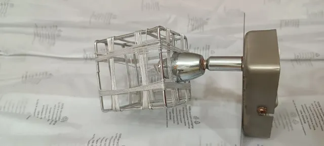 Lampadario moderno metallo e applique coordinato