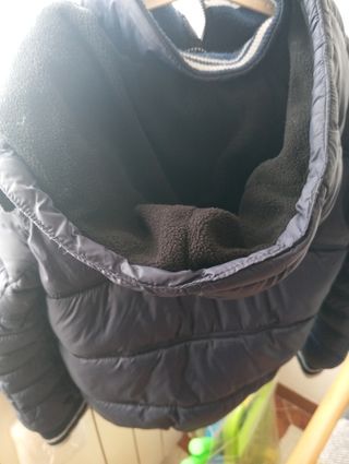 Giubbotto bambino blu imbottito