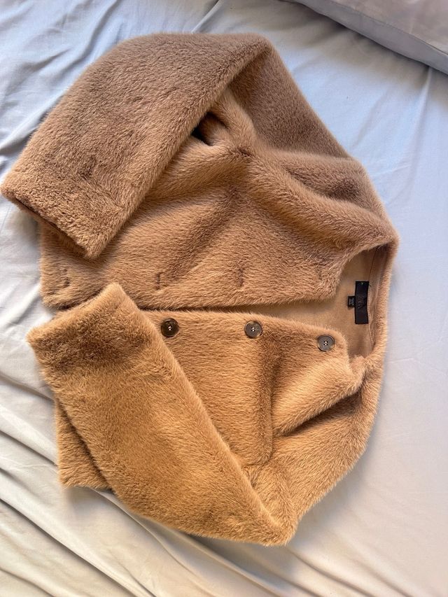 Abrigo pelo sintético ZARA mujer