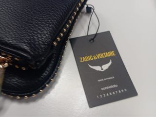 Bolso Zadig & Voltaire Rocky II Negro Dorado
