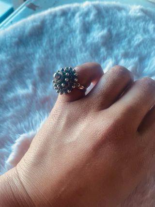 Anillo vintage plata