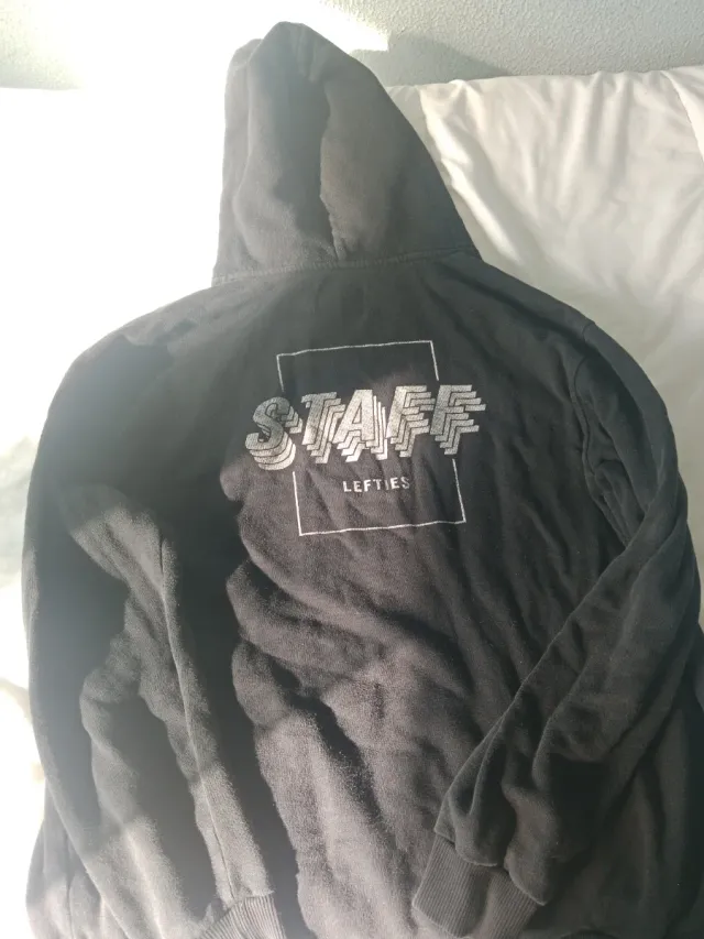 Sudadera STAFF Negra Lefties Talla M