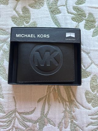 Cartera Michael Kors Slim Billfold Negra