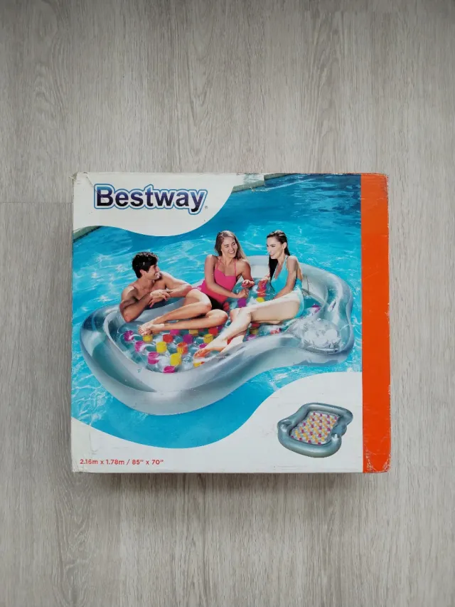 Colchoneta hinchable Bestway para piscina