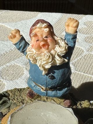 Portacandele vintage Gnomi