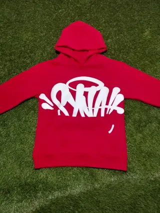 Sudadera Syna World Roja y Blanca