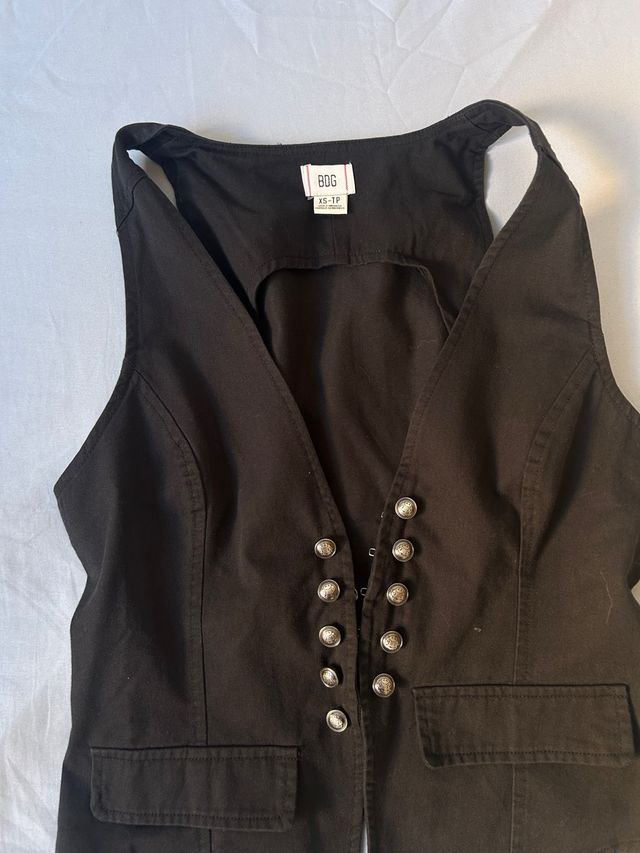 Chaleco BDG Negro Talla XS