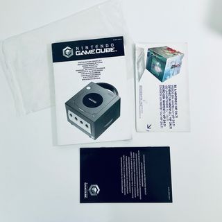 Console Nintendo GameCube silver mario kart RE4 