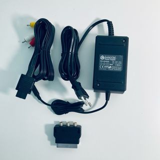 Consola Nintendo GameCube silver mario kart RE4