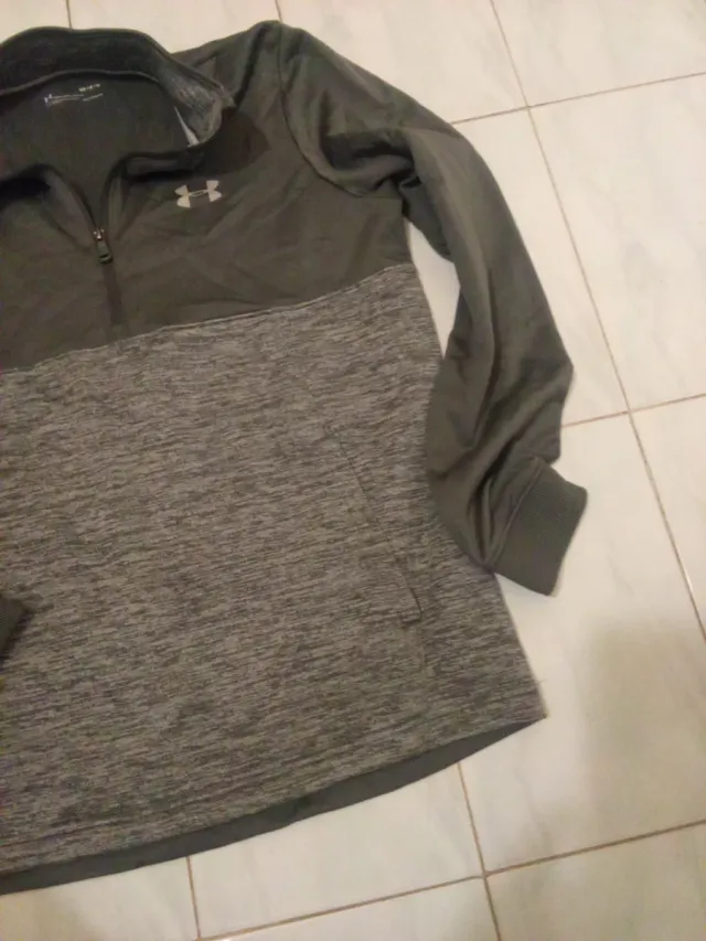 Felpa Under Armour Uomo Tg M Grigio Verde