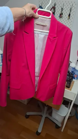 Americana Stradivarius rosa Talla M