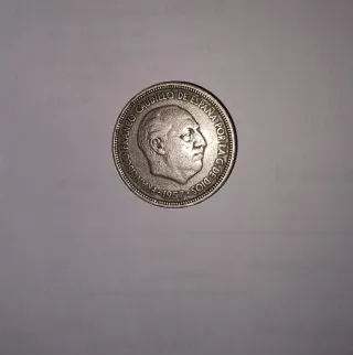 Moneda 5 PTAS 1957