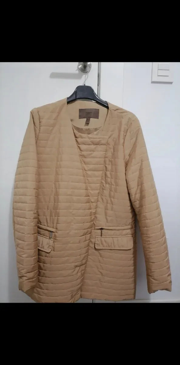 Parka Cortefiel acolchada con doble cierre