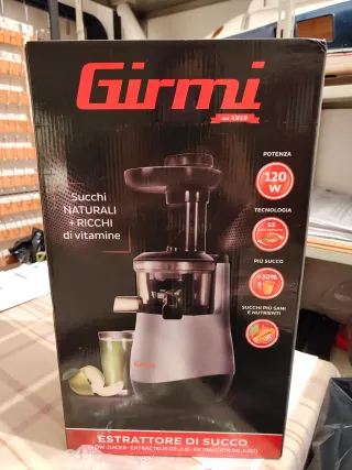 Girmi Estrattore di Succo 120W
