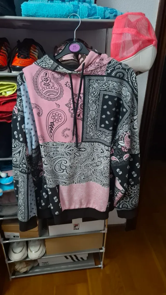 Sudadera Bandana Pink XS