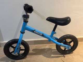 Bicicleta de equilibrio azul Hurricane