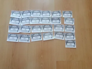 Letras cromos LIGA 2025-26. Promocion SUPERGOLAZO.