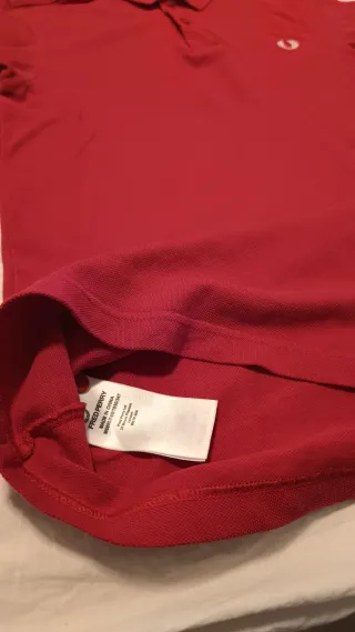 Polo Fred Perry ORIGINAL  Rojo/Rosa Talla S