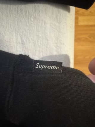 Sudadera Supreme Negra