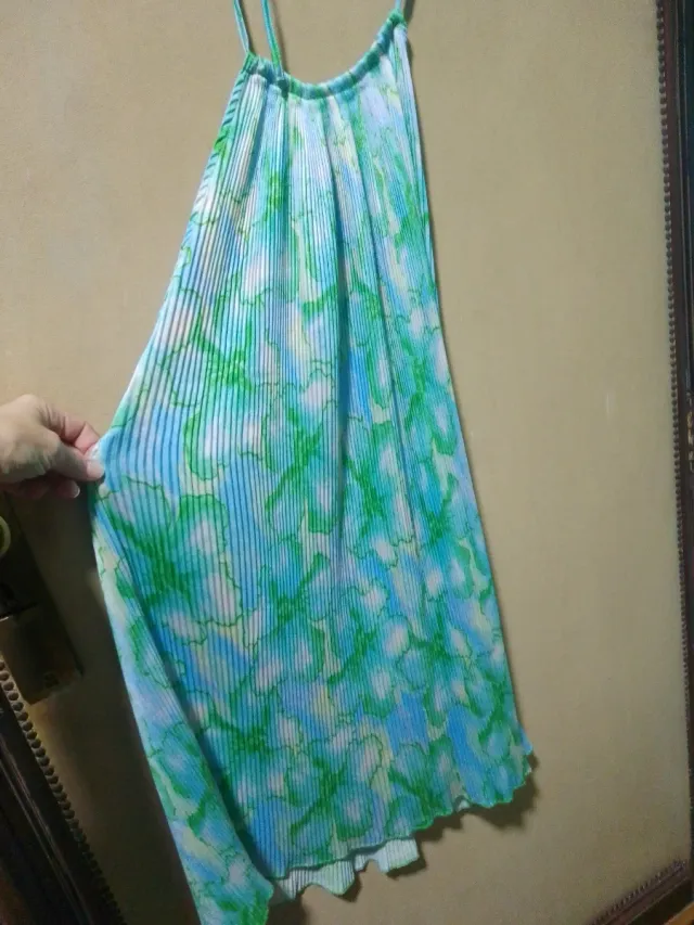 Vestido Shein plisado floral