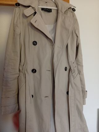Chaqueta Zara Mujer Talla S Beige
