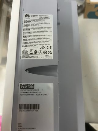 Inversor Huawei SUN2000-3KTL-L1 – 3kW – Como nuevo