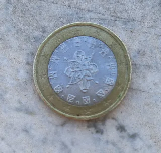 Moneda 1 Euro Portugal
