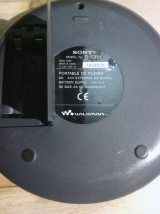 Sony Walkman CD D-E351 Portátil Negro/Morado