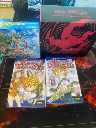 Packazo Pokémon y mangas The Seven Deadly Sins
