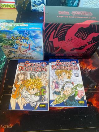 Packazo Pokémon y mangas The Seven Deadly Sins