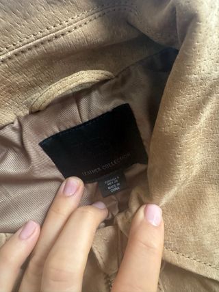 Chaqueta Zara efecto ante Talla S