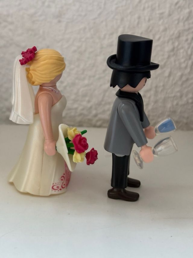 Playmobil Pareja Novios Tarta Aves
