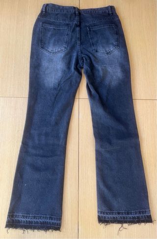 Tejanos flared negros