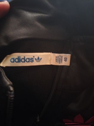 Chaqueta Adidas Negra y Rosa