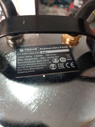 Pompa Sommersa 1950W