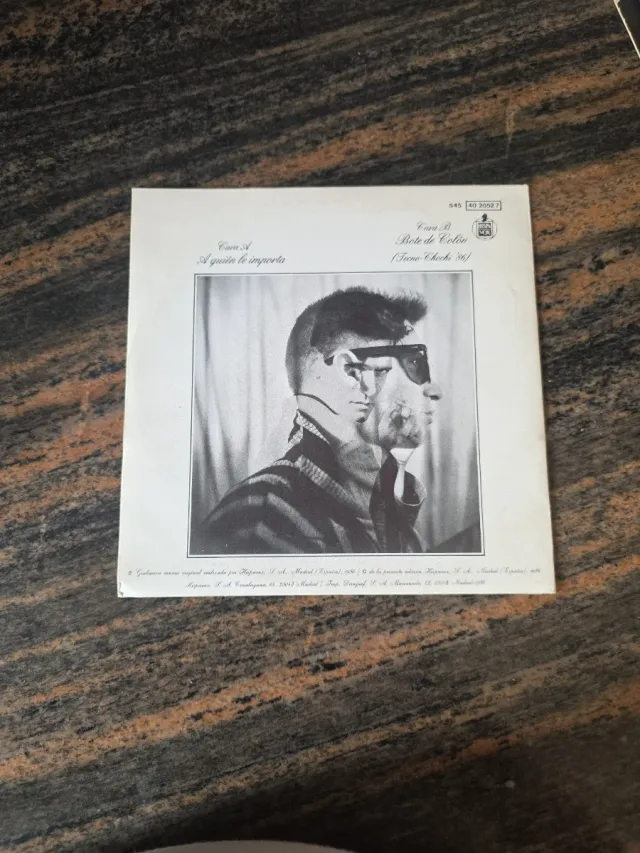 Disco Vinilo Cara A/B A quién le importa