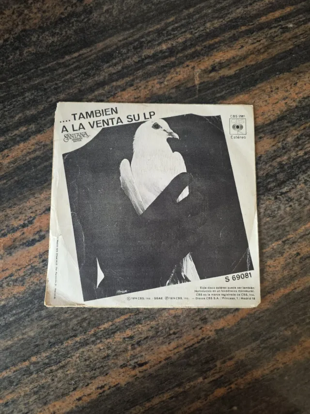 Disco Santana Samba Pa Ti