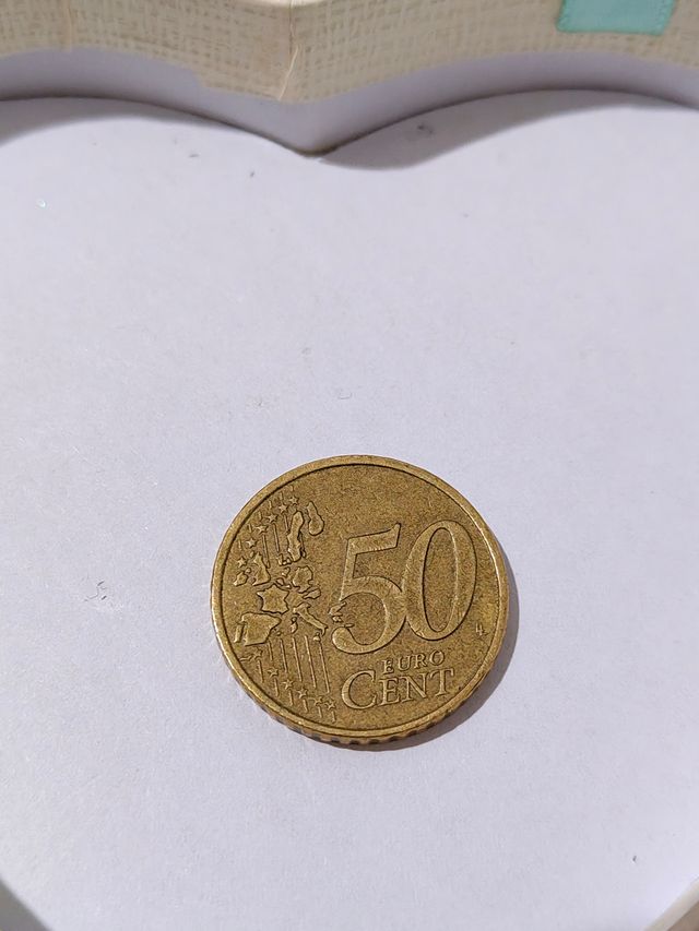 Moneda 50 céntimos 2001 para colección-negociable.
